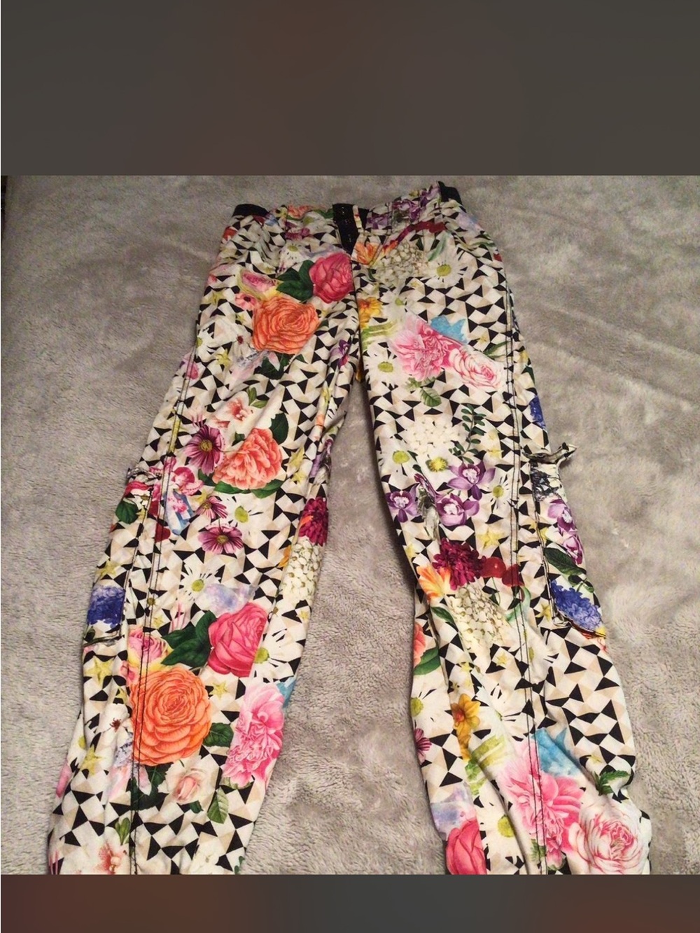 FP Movement by Free People Mesmerize Me Floral Relaxed Pants - Multicolor - Picture 2 of 2